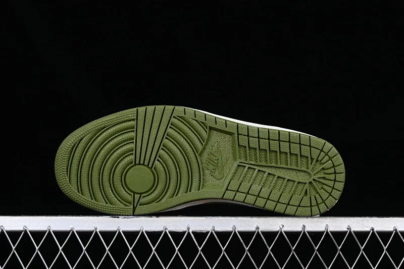 All categories Air Jordan Jordan series basketball shoes Air Jordan 1 Low Z version Air Jordan 1 Low OG EX "Tech Grey" AJ1 Joe 1 gray green retro culture and leisure sports sneakers FD6819-300